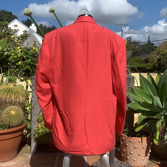 Giorgio Varalli Salmon Double Breasted Blazer - Picture 3 of 4